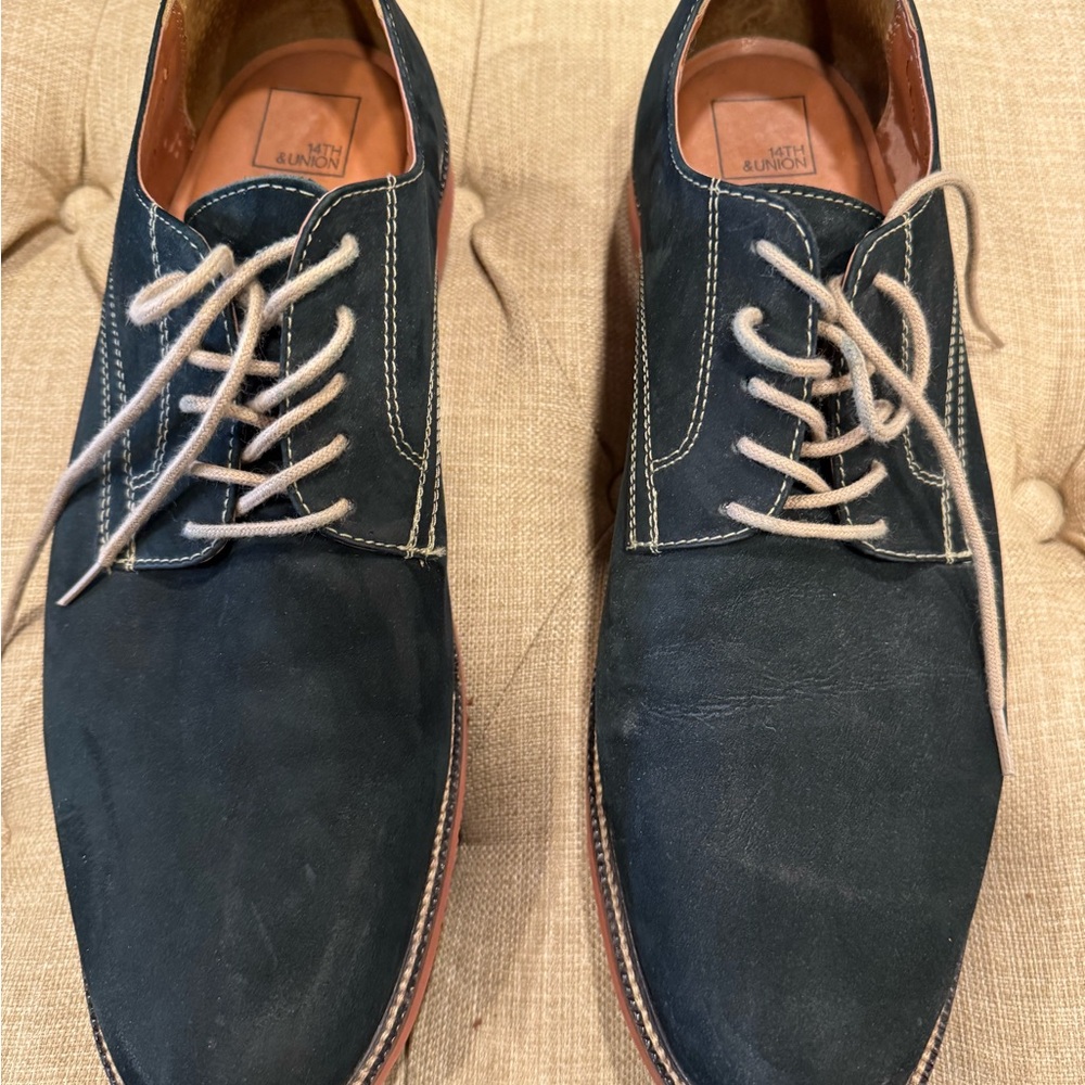 14th & Union Dark Blue Oxfords